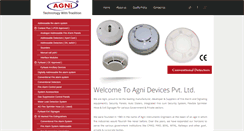 Desktop Screenshot of agnidevices.com